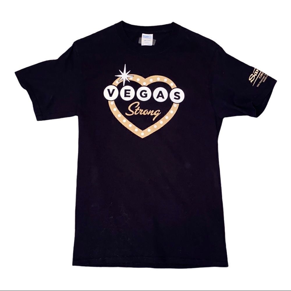 Vegas Strong Small Women’s Cotton Tee Shirt